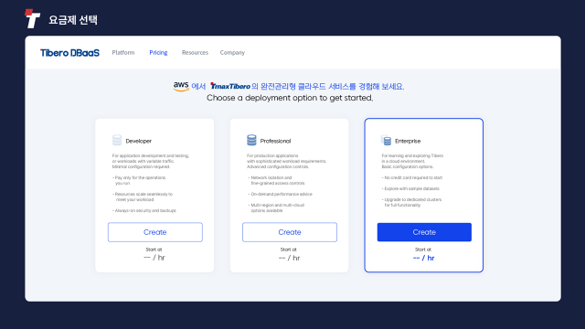 'AWS SUMMIT SEOUL 2023’에 다녀왔습니다 3 Tmax DBaaS 2 Tmax DBaaS 2