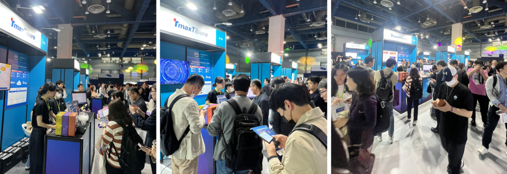 'AWS SUMMIT SEOUL 2023’에 다녀왔습니다 5 티맥스티베로 AWS Summit 2023 현장 사진 티맥스티베로 AWS Summit 2023 현장 사진