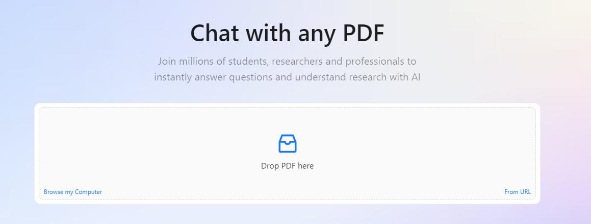 chatPDF 1